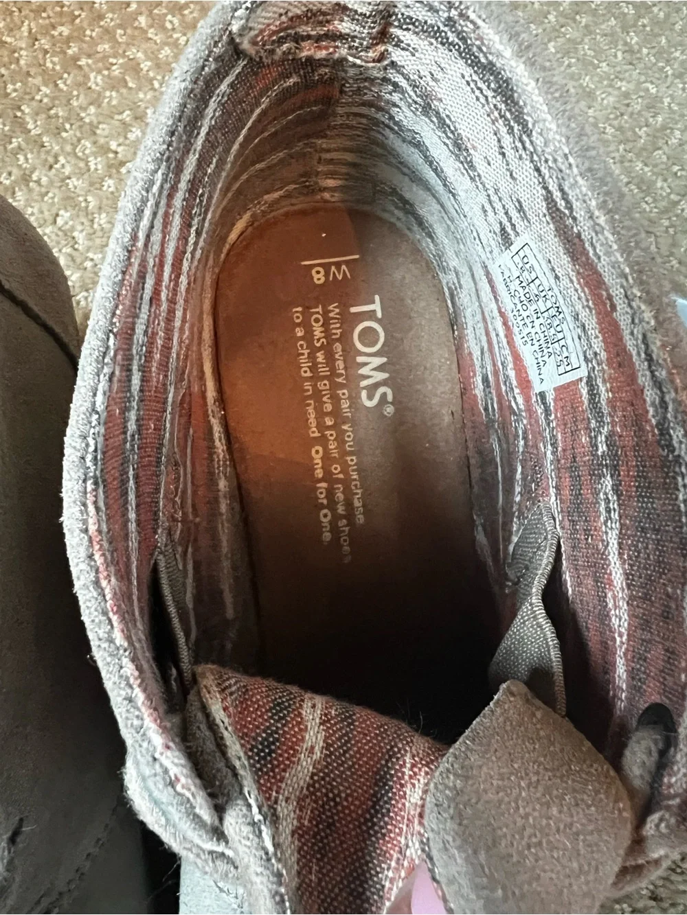 TOMS Desert Wedge Bootie